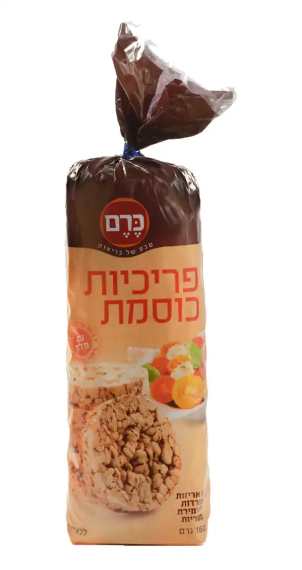 פריכיות כוסמת עם מלח 175 גרם