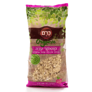 קווקאר עבה אורגני "כרם" 400 גרם