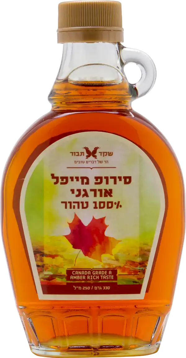 סירופ מייפל אורגני 1 ליטר